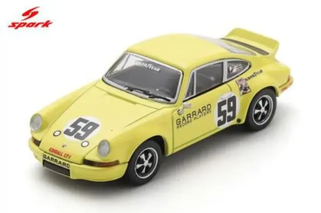 [予約] スパーク 1/64 ポルシェ カレラ RSR No.59 ウィナー セブリング 12H 1973 P. グレッグ - H. ヘイウッド - D. ヘルミック　64SE73