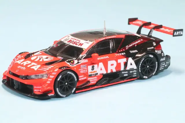スパーク 1/64 ARTA シビック TYPE R-GT(#8) スーパーGT 2025 GT500 No.8 野尻智紀 / 松下信治 64SGT25008