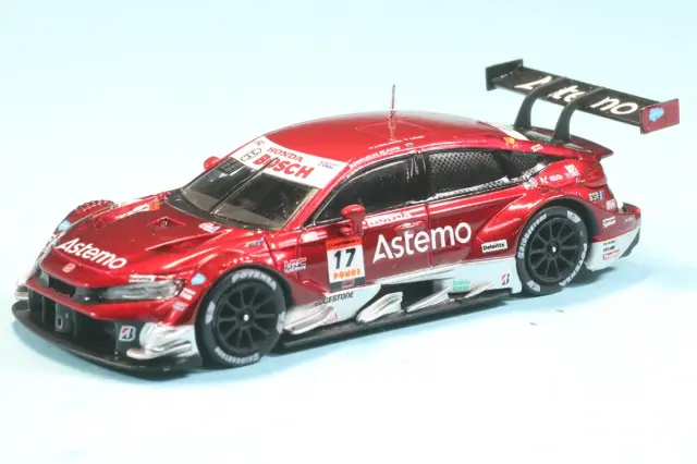 スパーク 1/64 アステモ シビック TYPE R-GT スーパーGT 2025 GT500 No.17 塚越広大 / 小出峻　64SGT25017