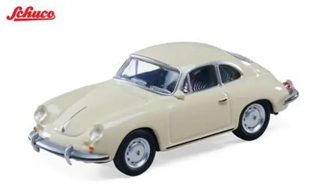 [予予約] スパーク/シュコー 1/64 1964 ポルシェ 356 カレラ 2 アイボリー　64U00118
