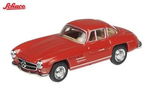 [予予約] スパーク/シュコー 1/64 1954 メルセデスベンツ 300 SL レッド　64U00120