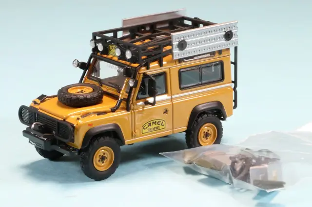 261001 オールモーストリアル 1/64 ランドローバー90 キャメル・トロフィー ボルネオ 1985 6970342048036