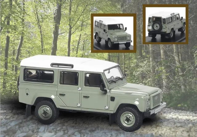 [予約] オールモーストリアル 1/64 ランドローバーDefender 110 ヘリテージ・エディション 2015 グリーン　6970342048227