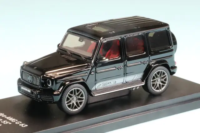 261001 オールモーストリアル 1/64 メルセデス-AMG G 63 Edition 55 2022 オブシディアンブラック 6970342048272