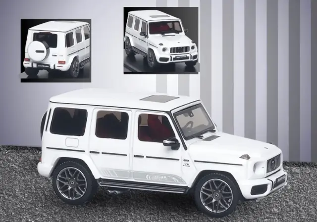 [予約] オールモーストリアル 1/64 メルセデス-AMG G 63 Edition 55 2022 オパリスホワイト　6970342048289