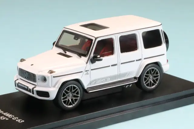 オールモーストリアル 1/64 メルセデス-AMG G 63 Edition 55 2022 オパリスホワイト　6970342048289