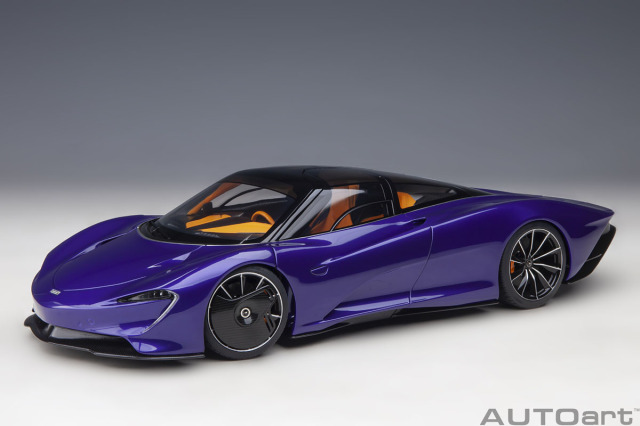 マクラーレン スピードテール AUTOart 1/18 マクラーレン スピードテール （メタリック