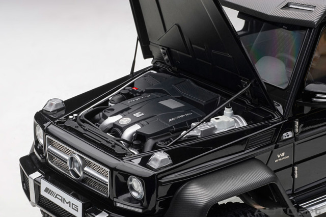 76306 - オートアート 1/18 メルセデス ベンツ G63 AMG 6×6 ブラック 