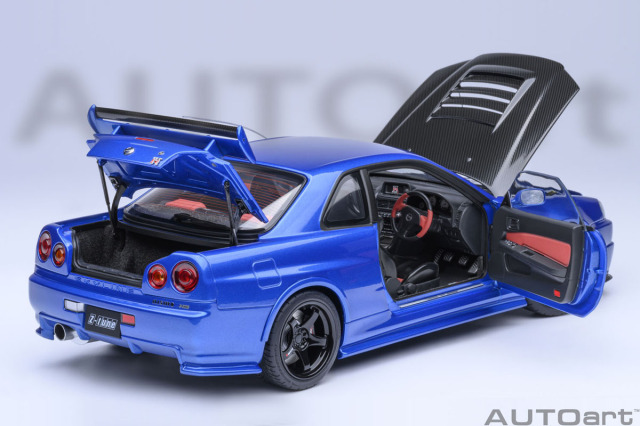 予約] オートアート 1/18 ニッサン スカイライン ニスモ R34 GT-R Z 