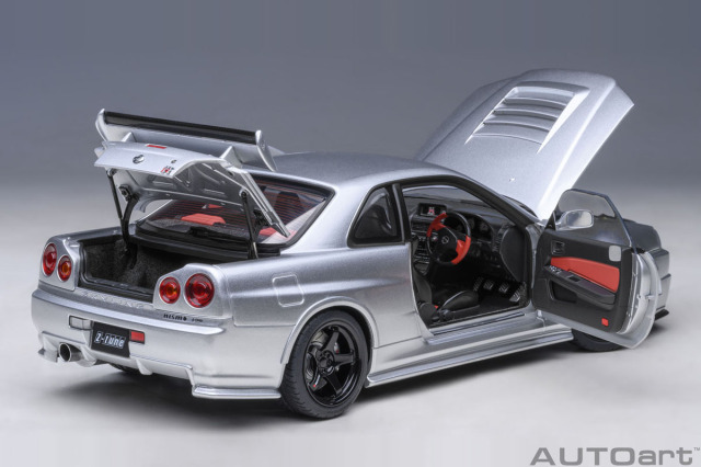 予約] オートアート 1/18 ニッサン スカイライン ニスモ R34 GT-R Z 
