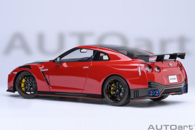 [予約] オートアート 1/18 ニッサン GT-R R35 ニスモ スペシャル エディション バイブラントレッド　77502