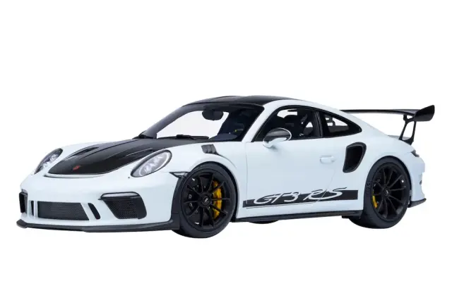 [予約] オートアート 1/18 ポルシェ 911 (991.2) GT3 RS ヴァイザッハ パッケージ ホワイト／カーボンブラック　78176