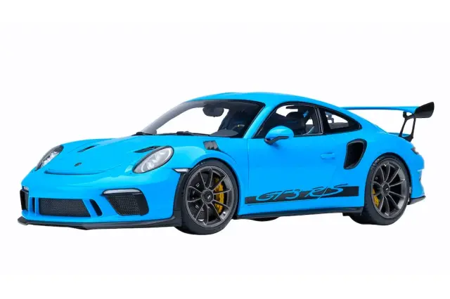 [予約] オートアート 1/18 ポルシェ 911 (991.2) GT3 RS ライトブルー　78182