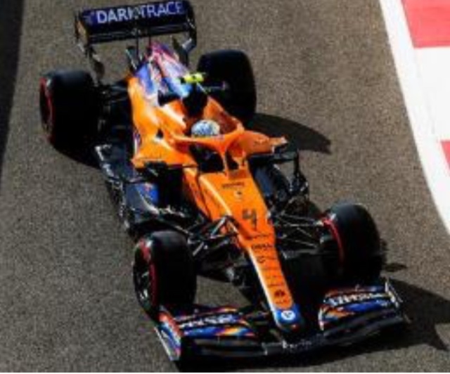 スパーク 1/18 マクラーレン MCL35M アブダビGP 2021 L.ノリス デカール加工品　18S608S