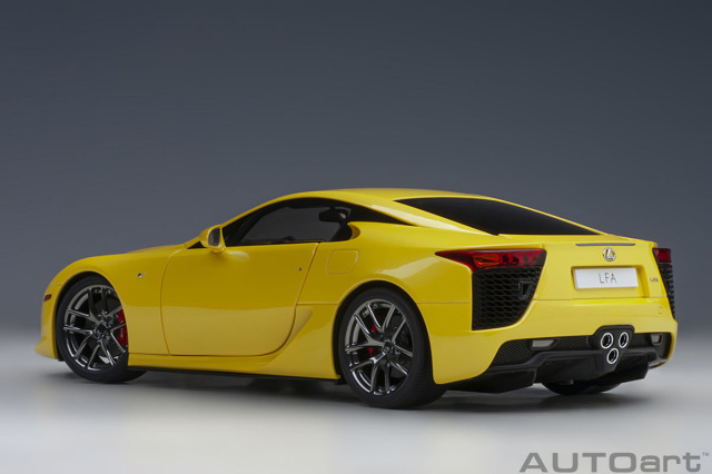 オートアート 1/18 レクサス LFA パールイエロー 78854