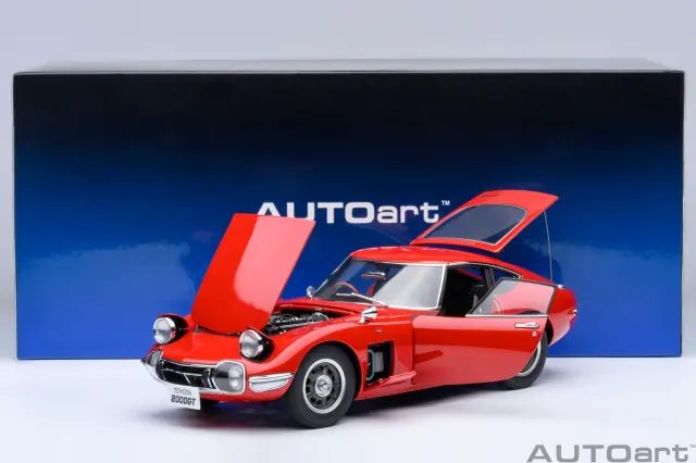ミニカー TOYOTA 2000 GT COUPE 1/18 AUTOart Amazon | AUTOart 1/18 トヨタ 2000GT (ホワイト) 完成品