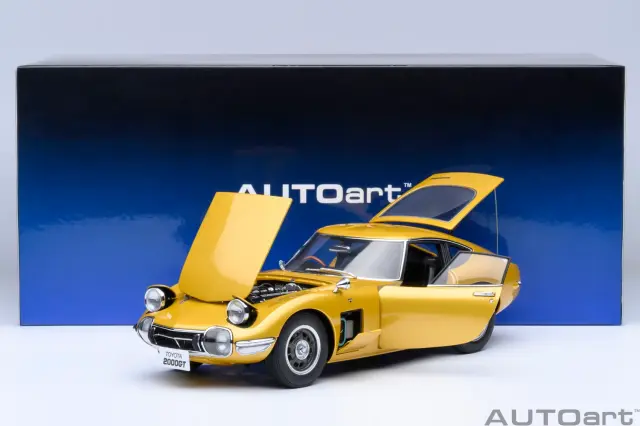 1/40　インゴットミニカー　2000GT　ゴールド 予約] オートアート 1/18 トヨタ 2000GT 1967 ゴールド 79549