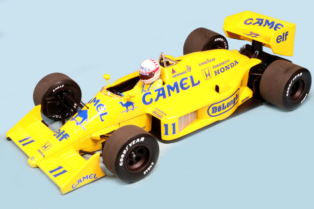 110870091S - ミニチャンプス 1/18 ロータス ホンダ 99T モナコGP 1987 