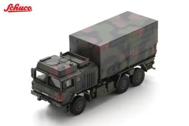 [予約] スパーク/シュコー 1/87 2024 ラインメタル MAN HX2 mil UTF 5t 6x6 カモフラージュ　87U00015