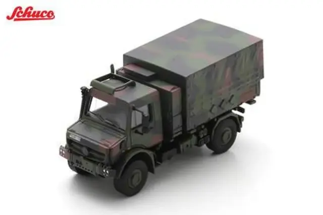 [予約] スパーク/シュコー 1/87 2010 LKW 2t ウニモグ U5023 カモフラージュ　87U00016