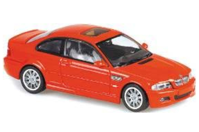 予約] ミニチャンプス 1/43 BMW M3 E46 クーペ 2001 レッド 940020020