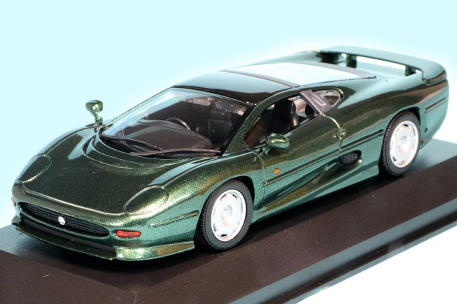 [再入荷] マキシチャンプス 1/43 ジャガー XJ 220 1991 メタリックグリーン　940102220