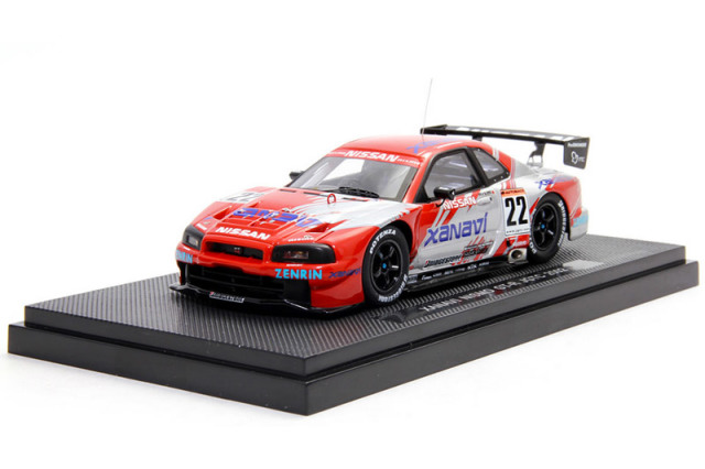 エブロ P-4 1/43 XANAVI ニスモ GT-R JGTC 2002 No.22　P409 P409