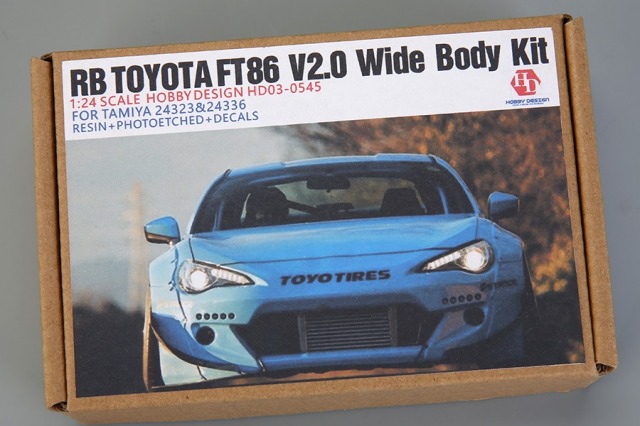 HD03-0545 - ホビーデザイン 1/24 ロケットバニー トヨタ FT86