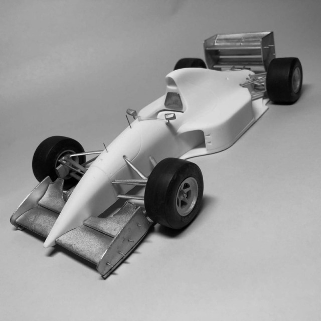 AMC 1/20 レジンキット ザウバー C12 日本GP 1993 K.ベントリンガー J.J.レート タイヤ、シートベルトフルセット　AMC-2002D