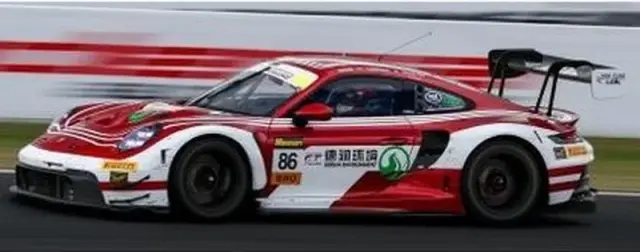 [予約] スパーク 1/43 ポルシェ 911 GT3R No.86 ハイクラス・レーシング 2位 バサースト12h 2026 D.ボッコラッチ / A.フィヨルバック / K.リー　AS091