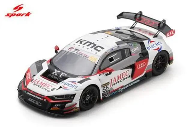 [予約] スパーク 1/43 アウディ R8 LMS GT3 evo No.55 ジェイメック・レーシング/チームMPC バサースト12h 2026 B.シューマッハー / C.ハーセ / W.ブラウン　AS093