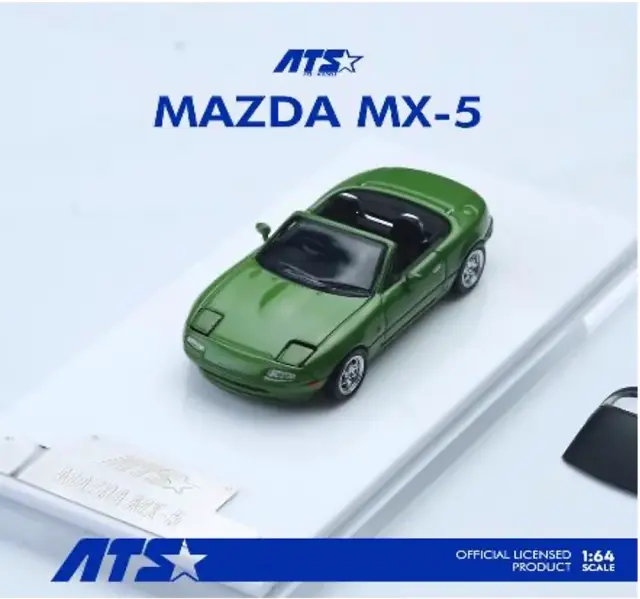 [予約] ATS-モデル 1/64 マツダ MX-5 初代ロードスター グリーン　ATS880105