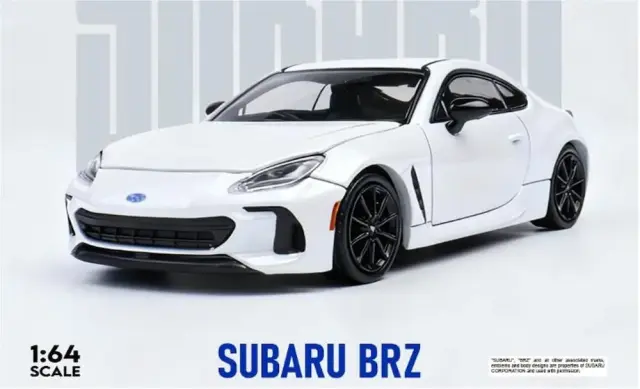 [予約] ATS-モデル 1/64 スバル BRZ ホワイト　ATS880402
