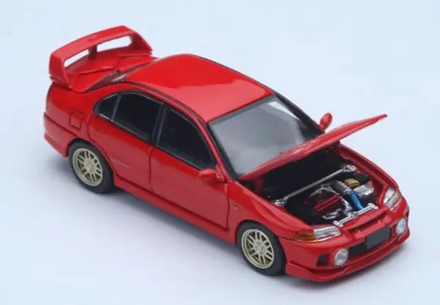 [予約] ATS-モデル 1/64 ミツビシ ランサー EVO IV レッド　ATS881003
