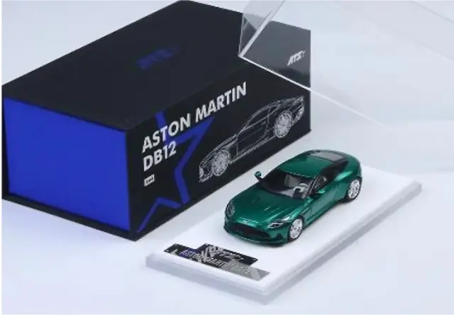 [予約] ATS-モデル 1/64 アストン マーティン DB12 メタルグリーン　ATS881303