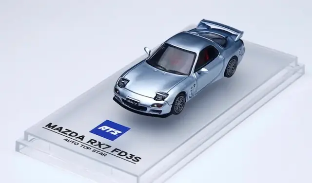 [予約] ATS  1/64 マツダ RX-7 FD3S メタリックグレー　ATS882202