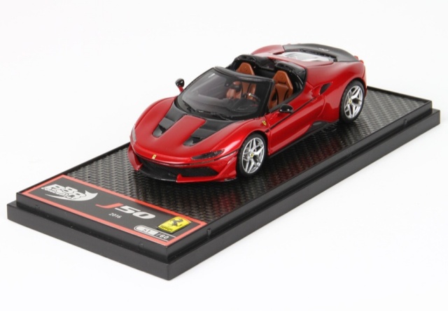 ☆レア*BBR*1/43*Ferrari J50 2016 レッド*フェラーリ日本50周年記念