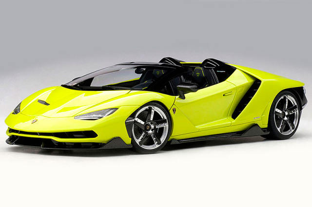 新作人気 Autoart 1 18 ランボルギーニ チェンテナリオ ロードスター ライトグリーン 中古品 その他 Sutevalle Org