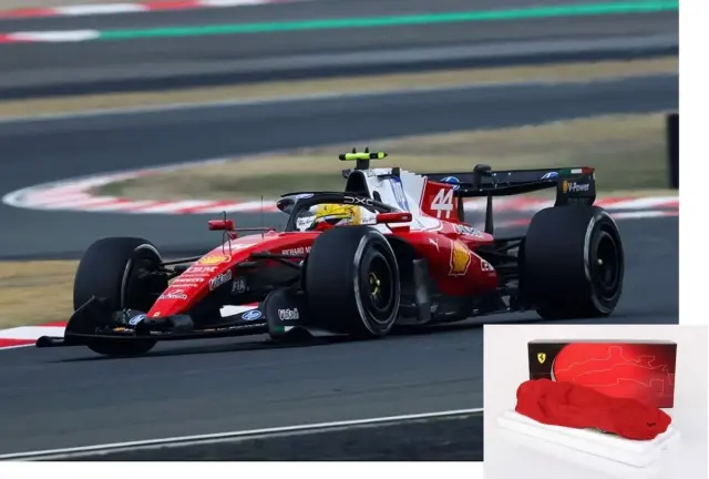 [予約] BBR 1/18 フェラーリ SF-26 中国GP  2026 L.ハミルトン 3rd. 台座/ディスプレイケー無し　BBR2618A44