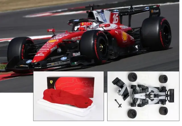 [予約] BBR 1/18 フェラーリ SF-26 イギリス  GP  2026 C.ルクレール ウィナー 台座/ディスプレイケース無し　BBR2618D16