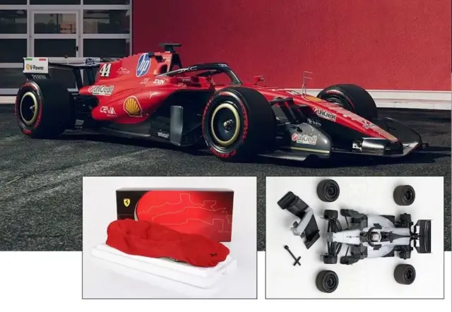 [予約] BBR 1/18 フェラーリ SF-26 イタリア  GP  2026 L.ハミルトン  台座/ディスプレイケー無し　BBR2618E44
