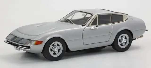 予約] BBR 1/43 フェラーリ 365 GTB/4 デイトナ シルバー BBR270C