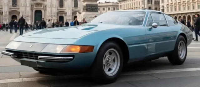 [予約] BBR 1/43 フェラーリ 365 GTB/4 デイトナ メタリックブルー　BBR270D