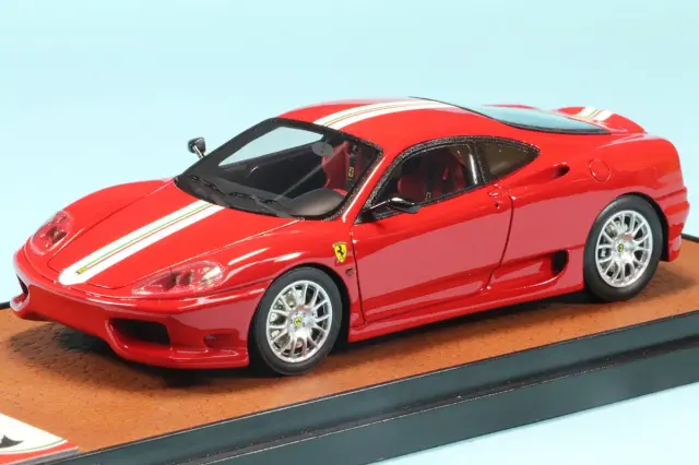 BBR 1/43 フェラーリ 360 チャレンジ ストラダーレ ロッソコルサ/イタリアンストライプ　BBR273A