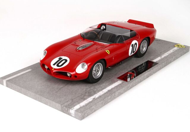 [予約] BBR 1/18 フェラーリ　250 TR61 ルマン 1961 No.10 ディスプレイケース付き　BBRC1804