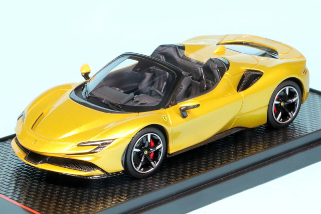 BBR 1/43 フェラーリ SF90 スパイダー モンテカルロゴールド　BBRC244A