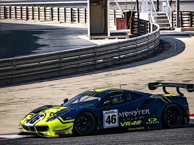 [予約] BBR 1/43 フェラーリ 488 GT3 ケセルチーム ガルフフォース 12h V.ロッシ　BBRC258