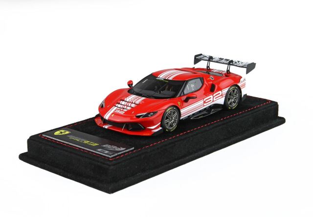 [予約] BBR 1/43 フェラーリ 296 チャレンジ 2023 ピレリトロフィー ムジェロ フィナーリ モンディアーリ　BBRC293
