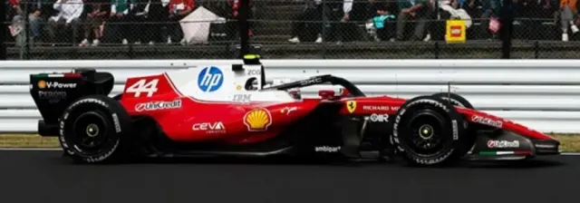 LookSmart Ferrari F1 1/64ルイスハミルトンミニカー basque_bu18-36852-h