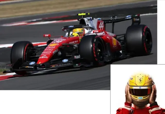 [予約] BBR 1/43 フェラーリ SF-26 イギリス GP  2026 L.ハミルトン フィギュア付き　BBRC332D44DR